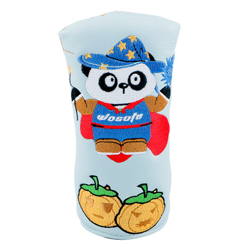 新款pu熊貓推桿帽套 Golf head cover高爾夫球桿帽套