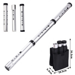 新款高爾夫撿球筒可拆裝三節鋁管撿球器標準尺寸拾球器