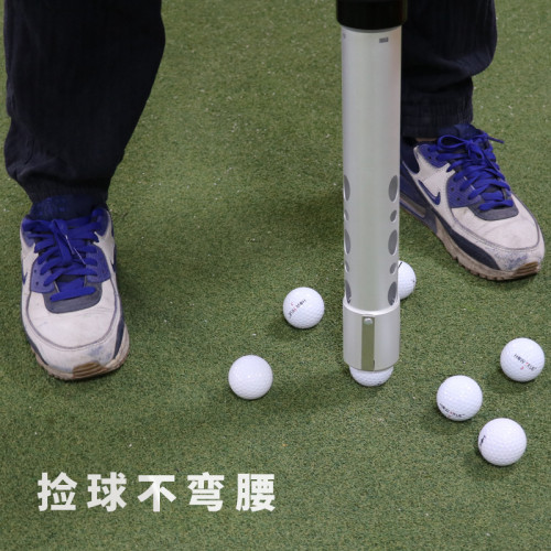 新款高爾夫撿球筒可拆裝三節鋁管撿球器標準尺寸拾球器