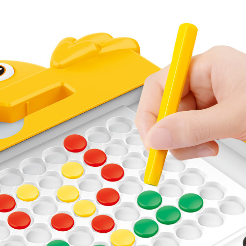 家磁性卡通運筆畫板思維啓矇專注力想象力磁力拼圖益智玩具