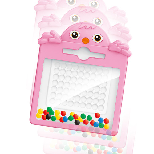 家磁性卡通運筆畫板思維啓矇專注力想象力磁力拼圖益智玩具