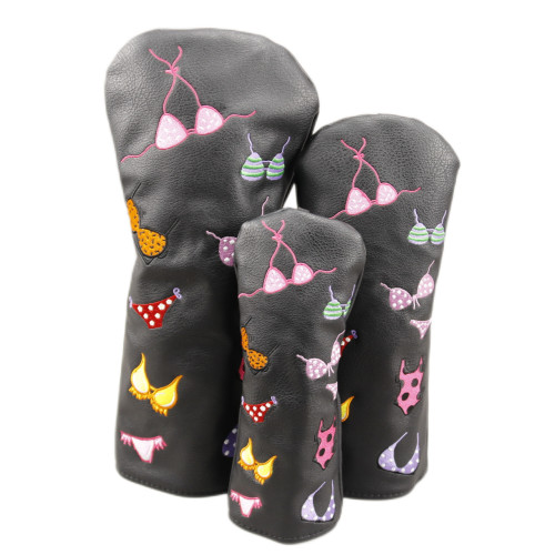 高爾夫球桿帽套比基尼款大中小號木桿專用頭套高爾夫球桿配件