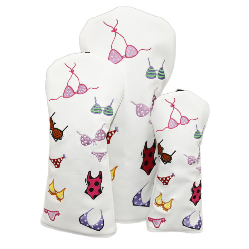 高爾夫球桿帽套比基尼款大中小號木桿專用頭套高爾夫球桿配件