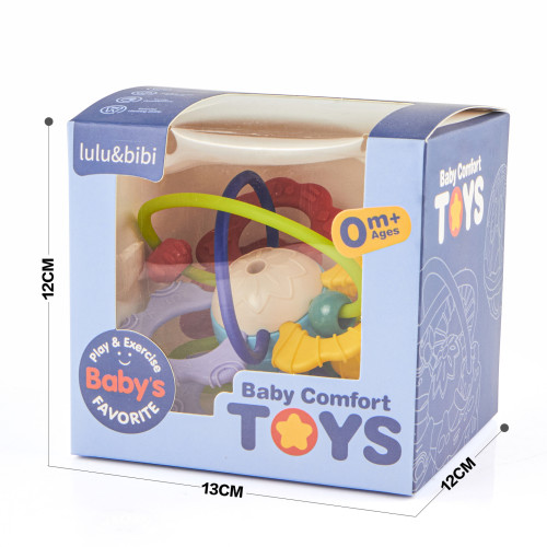 家嬰幼兒雙面軟膠牙膠曼哈頓鈴玩具寶寶益智抓握搖鈴手抓球 家嬰幼兒雙面軟膠牙膠曼哈頓鈴玩具寶寶益智抓握搖鈴手抓球