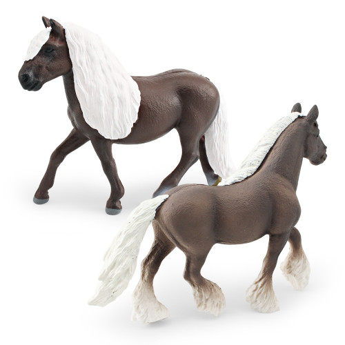 家仿真森林動物駿馬模型兒童認知黑森林馬花斑母馬靜態擺件 家仿真森林動物駿馬模型兒童認知黑森林馬花斑母馬靜態擺件