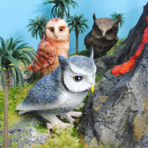 家兒童認知仿真飛禽鳥類動物倉鴞猴面鷹貓頭鷹模型桌面擺件 家兒童認知仿真飛禽鳥類動物倉鴞猴面鷹貓頭鷹模型桌面擺件