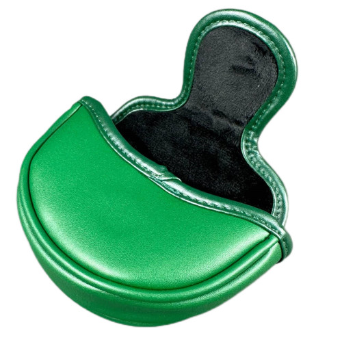 高爾夫推桿套小半圓型四葉草款綠色黑色無高爾夫配件