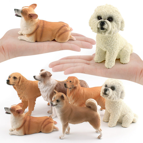 家仿真動物名犬模型柴犬泰迪金毛柯基牧羊犬寵物狗狗擺件 家仿真動物名犬模型柴犬泰迪金毛柯基牧羊犬寵物狗狗擺件