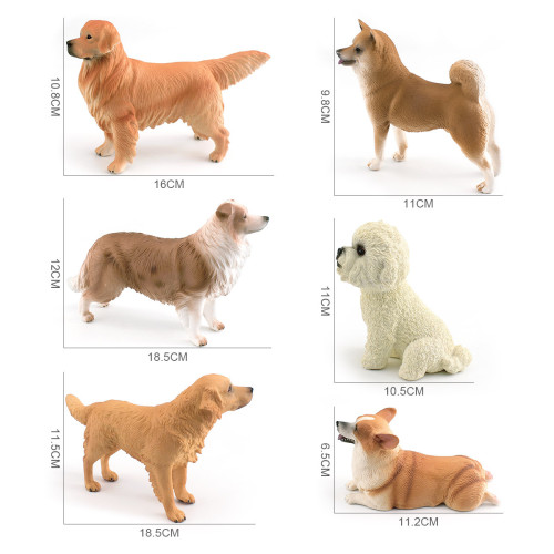 家仿真動物名犬模型柴犬泰迪金毛柯基牧羊犬寵物狗狗擺件 家仿真動物名犬模型柴犬泰迪金毛柯基牧羊犬寵物狗狗擺件