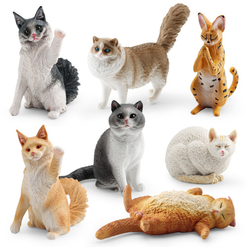 家仿真貓咪動物模型兒童認知短毛貓布偶貓緬因庫恩貓寵物貓 家仿真貓咪動物模型兒童認知短毛貓布偶貓緬因庫恩貓寵物貓