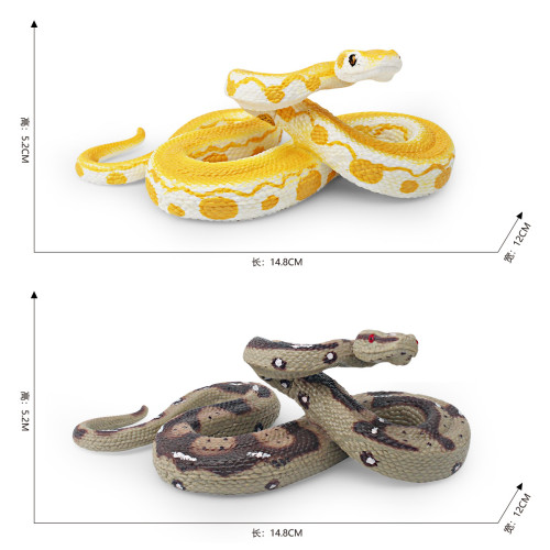 家仿真爬行動物大蟒蛇模型兒童認知黃金巨蟒蚺蛇擺件玩具 家仿真爬行動物大蟒蛇模型兒童認知黃金巨蟒蚺蛇擺件玩具