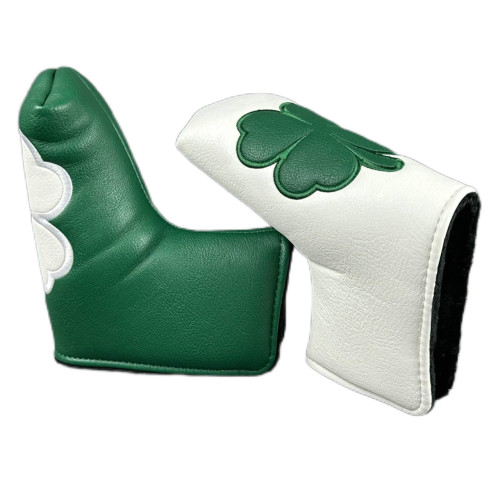 高爾夫推桿套大四葉草直條型四方型磁鐵閉合高爾夫用品 高爾夫推桿套大四葉草直條型四方型磁鐵閉合高爾夫用品