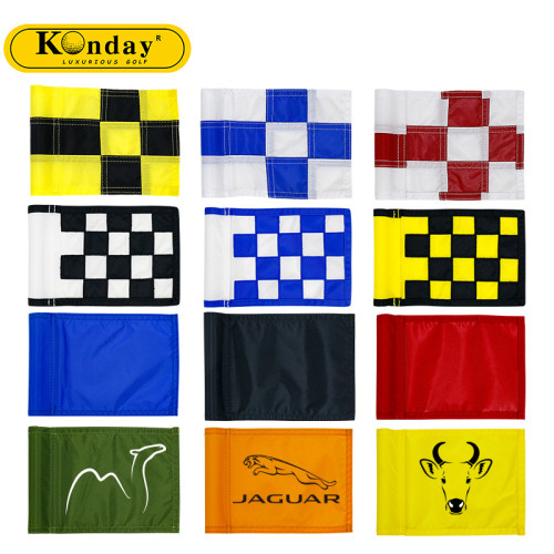 室內高爾夫果嶺旗面彩色格子旗尼龍小旗幟高爾夫球場練習場用品 室內高爾夫果嶺旗面彩色格子旗尼龍小旗幟高爾夫球場練習場用品