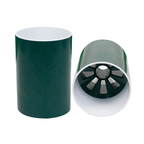 2024新款高爾夫球場果嶺15cm雙色塑膠洞杯固齒鋁洞杯不鏽鋼洞杯