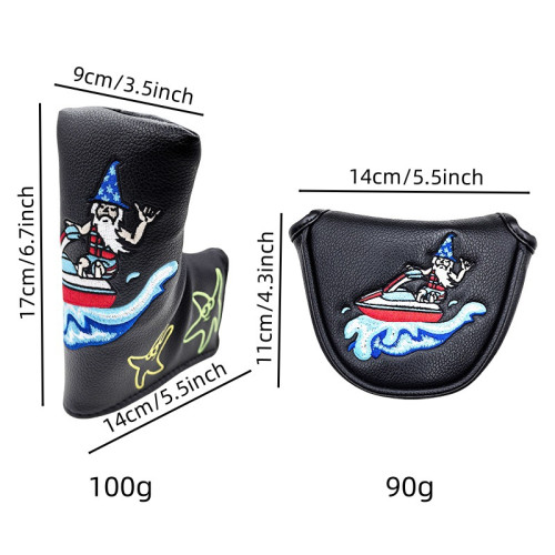 出口沖浪法師高爾夫球桿套桿頭套保護套1號木桿套一字半圓推桿套