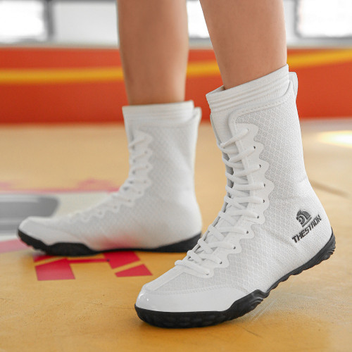 樂闖THESTRON男士拳擊摔跤鞋防滑高幫大碼39-48男士搏擊格鬭運動 樂闖THESTRON男士拳擊摔跤鞋防滑高幫大碼39-48男士搏擊格鬭運動