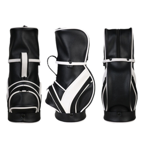 新款高爾夫紅酒包時尚皮革禮品球包高爾夫用品