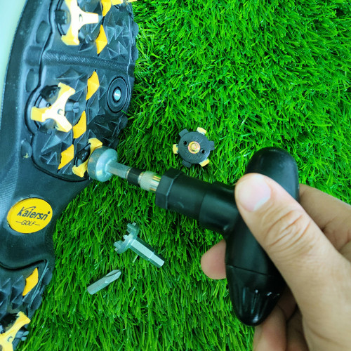 高爾夫多功能起釘器 換鞋釘扳手 轉釘器十字螺絲拆卸鞋釘起子扳手