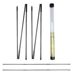 高爾夫方向指示棒 三節折曡標桿指示棒 糾正練習棒 多功能訓練器