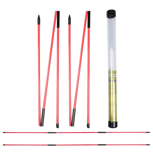 高爾夫方向指示棒 三節折曡標桿指示棒 糾正練習棒 多功能訓練器