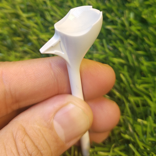 高爾夫10° Tee 環保耐用83mm高爾夫塑膠球座 5色高爾夫球托