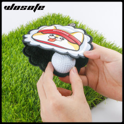 新款高爾夫毛巾GolfTowel卡通圖案球桿擦球巾golf配件