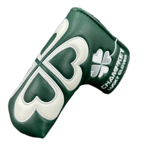 四葉草直條專用推桿套白色綠色高爾夫用品