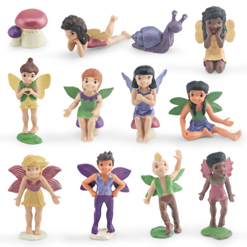 仿真神話人物迷你仙女精靈 花仙子模型人偶桌面靜態擺件玩 仿真神話人物迷你仙女精靈 花仙子模型人偶桌面靜態擺件玩