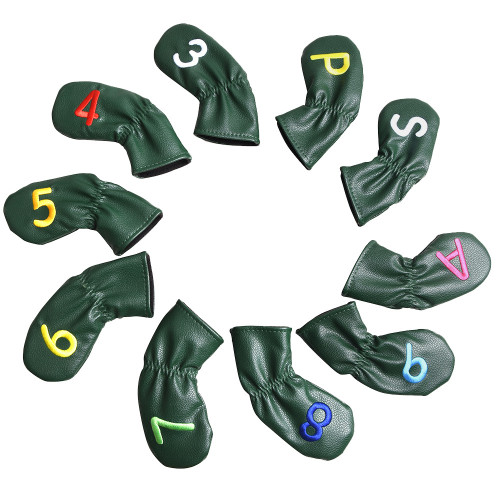 高爾夫球桿套 球桿保護套鐵桿套  帽套 golf沙桿套 高爾夫用品