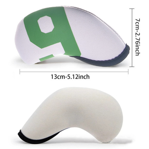 高爾夫鐵桿保護套潛水料沙桿套 GOLF球桿帽套 高爾夫配件用品