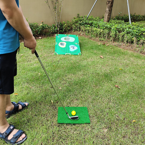 高爾夫切桿練習網室內外可攜式Golf揮桿訓練網庭院目標靶打擊籠套裝