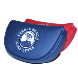 小樹小半圓推桿帽套雙釦單釦兩款球桿帽套磁鐵桿頭套高爾夫配件