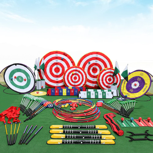 青少年高爾夫學校教練教學訓練器材兒童揮桿推桿切桿高爾夫球套裝