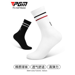 PGM 高爾夫襪子男士球襪 運動透氣中筒襪 柔軟舒適彈力球襪