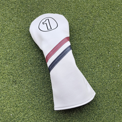 簡約高爾夫球桿套保護套木桿頭套球道木鐵木推桿套1號木桿套