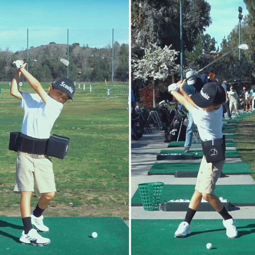 高爾夫揮桿轉腰練習器姿勢糾正器輔助練習檢測盒子Dbox 用品配件 高爾夫揮桿轉腰練習器姿勢糾正器輔助練習檢測盒子Dbox 用品配件