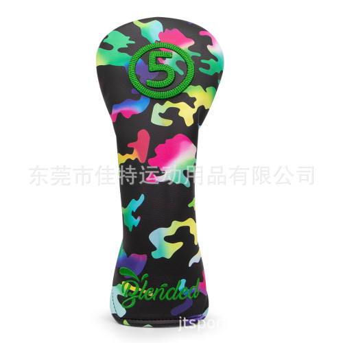 新款高爾夫球桿套 木桿套 一號木髮球桿套球道木混合木小雞腿