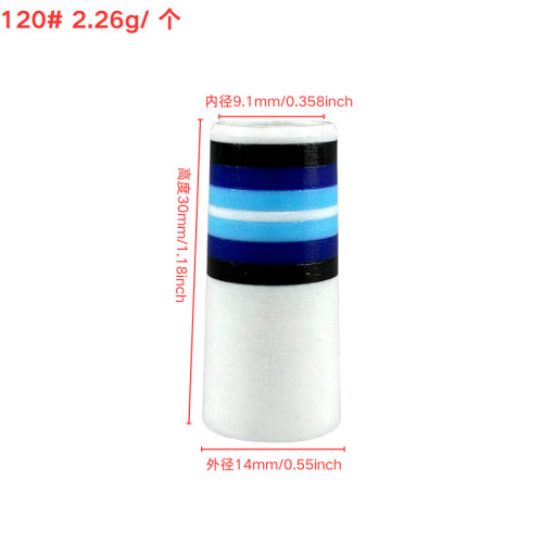 適用於高爾夫沙桿/挖起桿膠套120#9.1mm*30mm*14mm多彩膠套