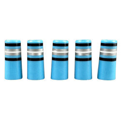 適用於高爾夫沙桿/挖起桿膠套113#9.1mm*30mm*14mm淺藍多彩膠套