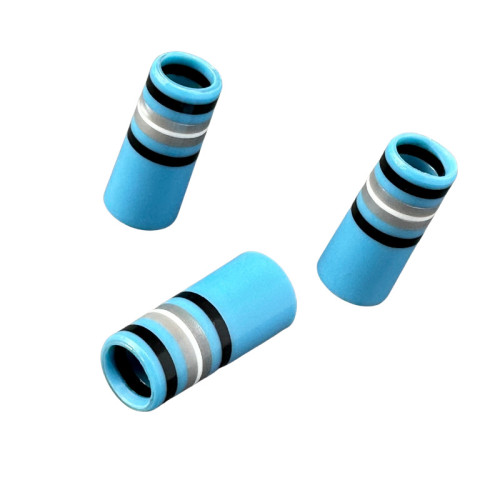 適用於高爾夫沙桿/挖起桿膠套113#9.1mm*30mm*14mm淺藍多彩膠套
