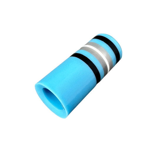 適用於高爾夫沙桿/挖起桿膠套113#9.1mm*30mm*14mm淺藍多彩膠套