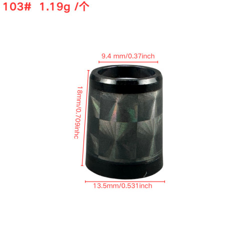 適用於高爾夫鐵桿膠套103#9.4mm*13.5mm*18mm雷射灰370膠套