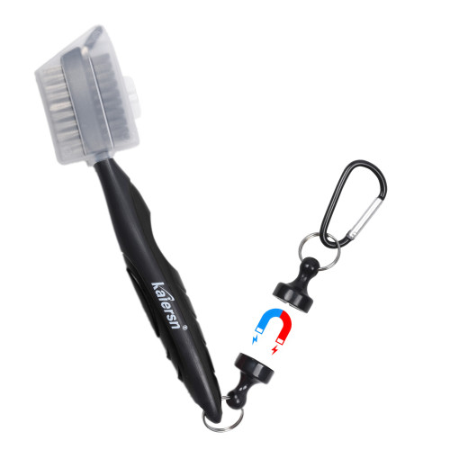 kaiersn高爾夫清潔刷 球頭雙面清潔工具 尼龍鋼毛刷清潔工具配件