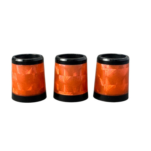 適用於高爾夫鐵桿膠套102#9.4mm*13.5mm*18mm雷射橙370膠套