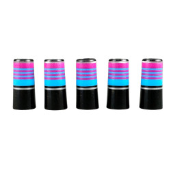 適用於高爾夫沙桿/挖起桿膠套110#9.1mm*30mm*14mm黑色多彩膠套