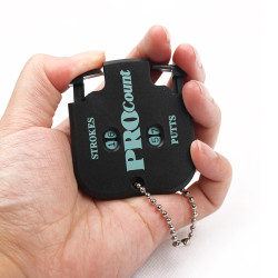 高爾夫珠鍊計分器四輪計數器雙人迷你分數器18孔計分器高爾夫用品