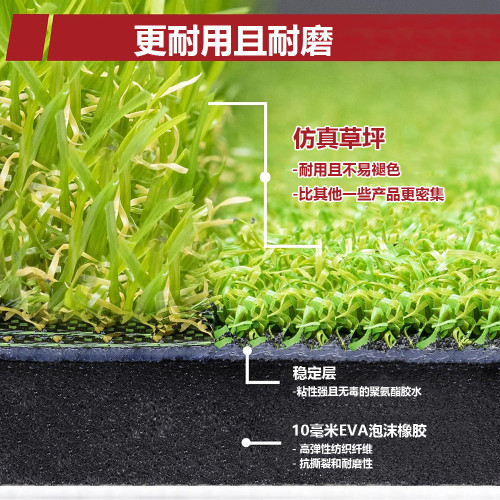 高爾夫打擊墊 golf室內外揮桿練習墊 個人長短草切桿墊