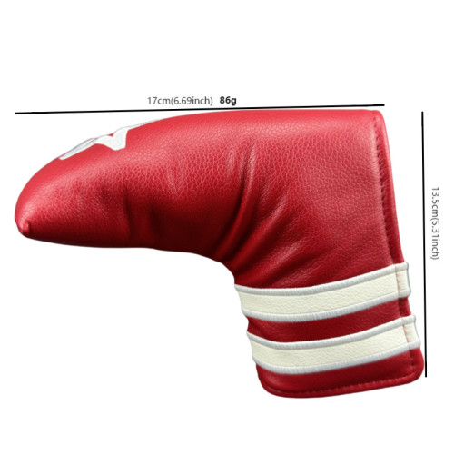 高爾夫推桿套杠條星星款PU磁鐵直條半圓高爾夫用品 高爾夫推桿套杠條星星款PU磁鐵直條半圓高爾夫用品