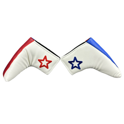 高爾夫推桿套杠條星星款PU磁鐵直條半圓高爾夫用品 高爾夫推桿套杠條星星款PU磁鐵直條半圓高爾夫用品