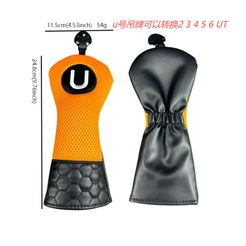 高爾夫木桿套蜂巢雙色球頭保護套高爾夫用品配件球桿套 高爾夫木桿套蜂巢雙色球頭保護套高爾夫用品配件球桿套